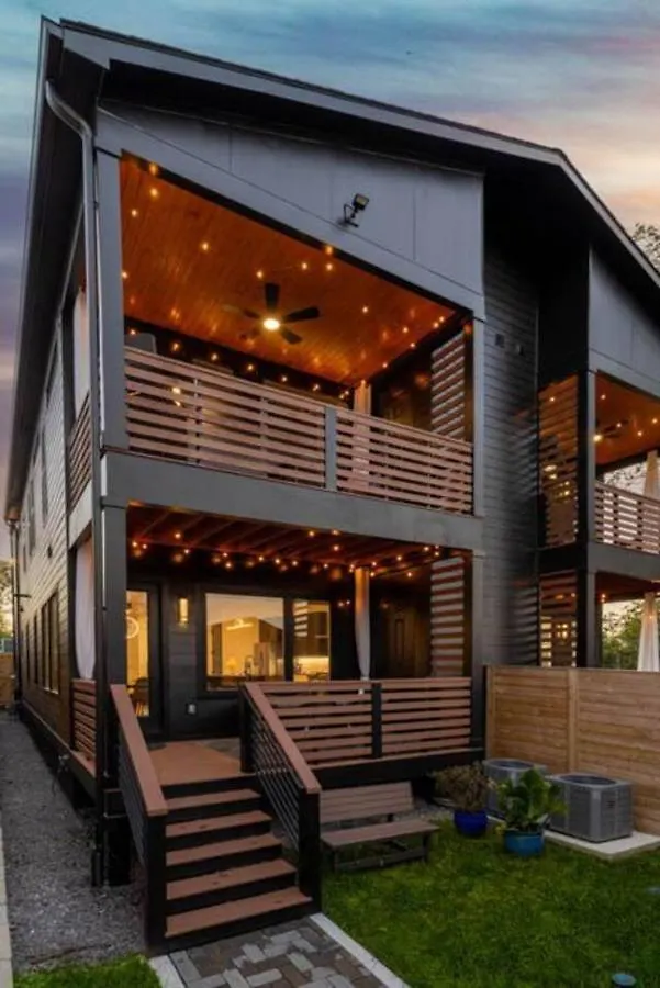 Luxurious 4Bd Home Sleeps 12 Minutes To Downtown With Parking Nashville Vakantiehuis
